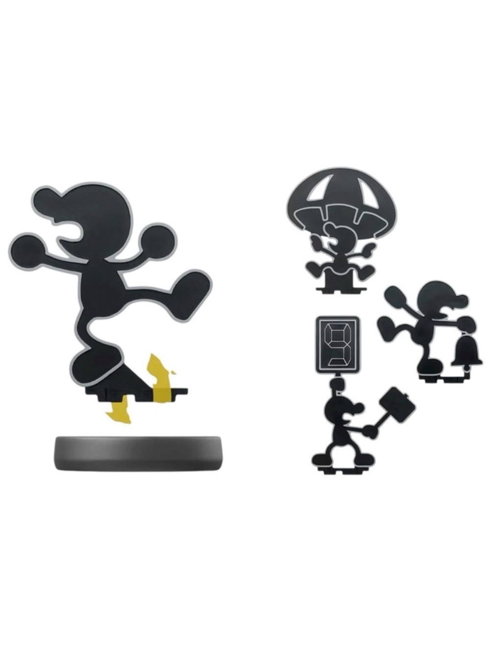 MR. GAME & WATCH (SUPER SMASH BROS.) AMIIBO - PRE-OWNED